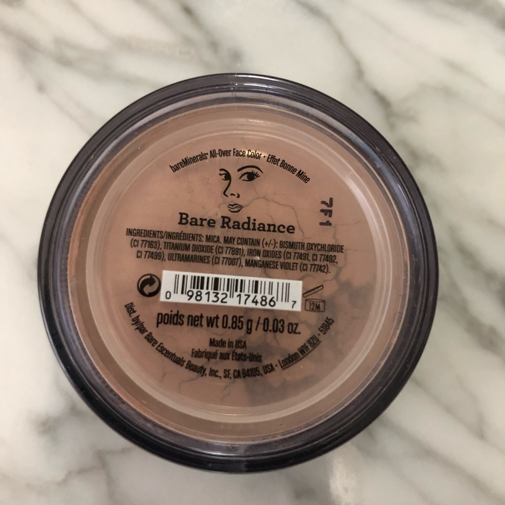 Bare minerals - bare radiance